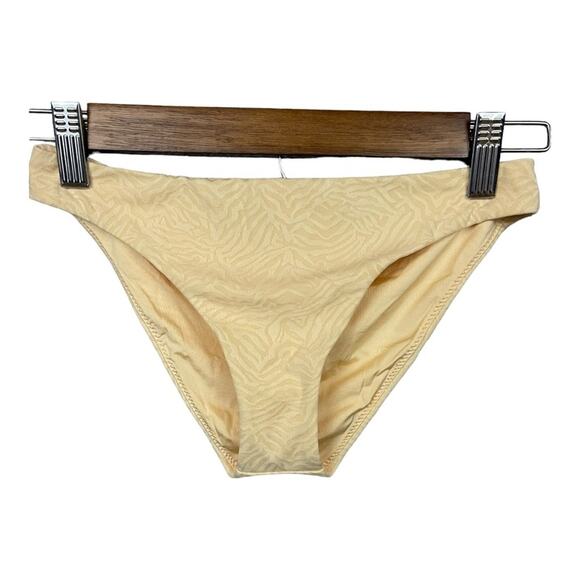 RVCA Run Wild French Cut Cheeky Bikini Bottom in Apricot Size XS NWT - Picture 3 of 10